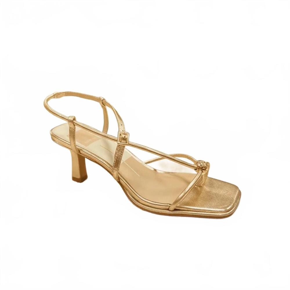 NEW DOLCE VITA women's mylee heeled sandal in gold